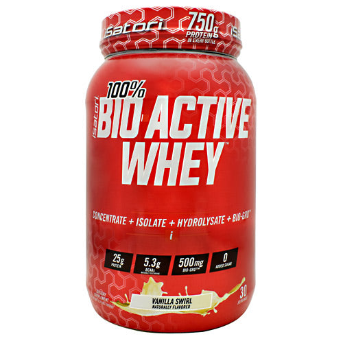 iSatori Technologies Bio-Active Whey - Vanilla Swirl - 30 Servings - 883488004773