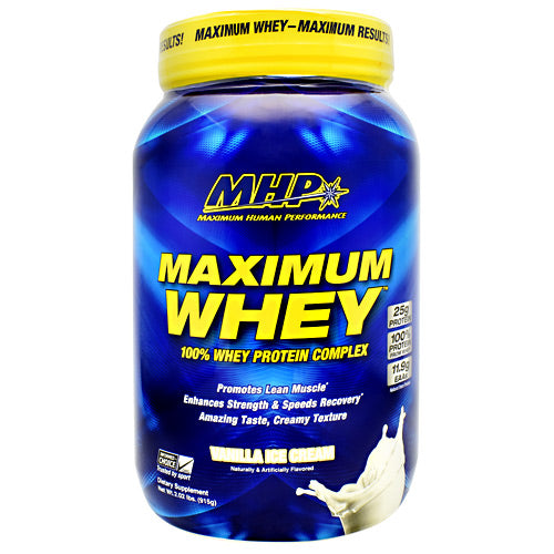 MHP Maximum Whey - Vanilla Ice Cream - 2.02 lb - 666222009087