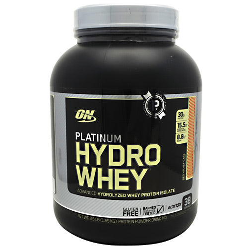 Optimum Nutrition Platinum Hydrowhey - Red Velvet Cake - 3.5 lb - 748927054507