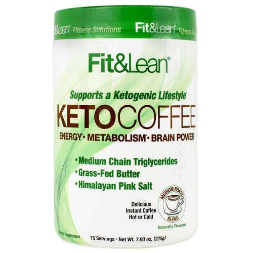 MHP Keto Coffee - Medium Roast Blend - 15 Servings - 666222009339