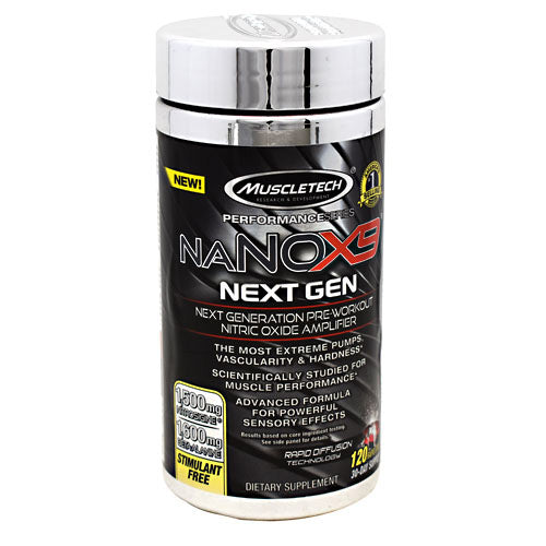 Muscletech Performance Series naNOX9 Next Gen - 120 ea - 631656607451