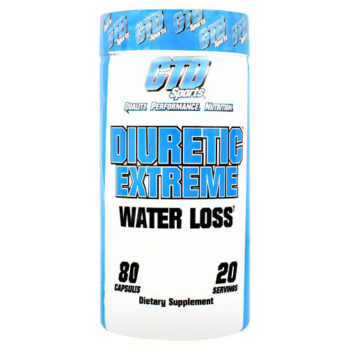 CTD Labs Diuretic Extreme - 80 Capsules - 094922123251