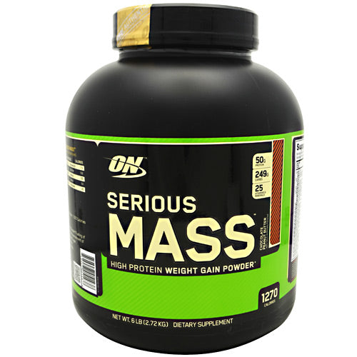 Optimum Nutrition Serious Mass - Chocolate Peanut Butter - 6 lb - 748927051438