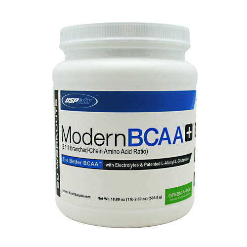 USP Labs Modern BCAA+ - Green Apple - 30 Servings - 094922049537