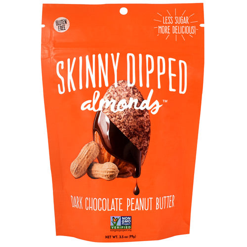 Skinny Dipped Almonds - Dark Chocolate Peanut Butter - 3.5 oz - 866515000375