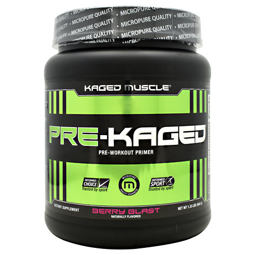 Kaged Muscle Pre-Kaged - Berry Blast - 20 Servings - 852253007998