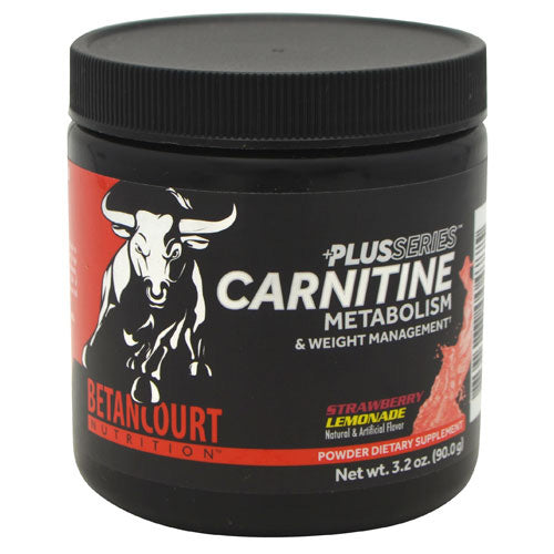 Betancourt Nutrition Plus Series Carnitine Plus - Strawberry Lemonade - 60 Servings - 857487004775