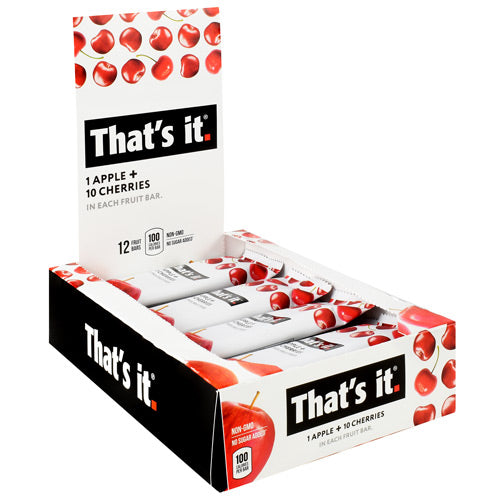 Thats It Nutrition Thats it Bar - Apple + Cherry - 12 Bars - 850397004033