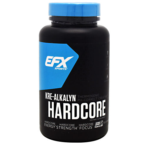 EFX Sports Kre-Alkalyn Hardcore - 120 Capsules - 737190002346