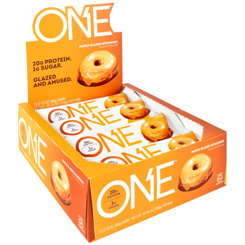 ISS Research One Bar - Maple Glazed Doughnut - 12 Bars - 788434106764