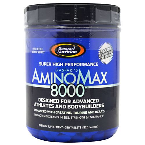 Gaspari Nutrition Amino Max 8000 - 350 Tablets - 646511006997