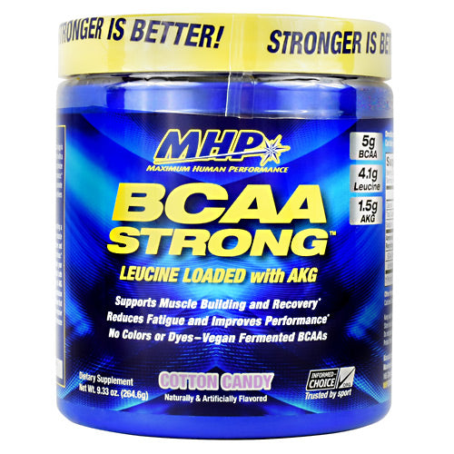 MHP BCAA Strong - Cotton Candy - 30 Servings - 666222009049