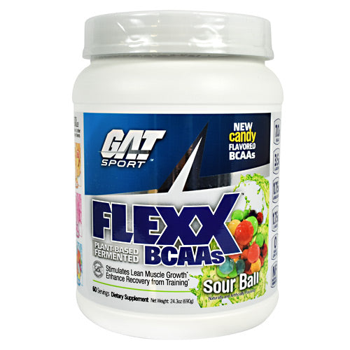 GAT Flexx BCAAs - Sour Ball - 60 Servings - 816170021666