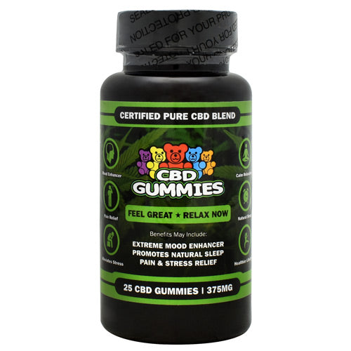 Hemp Bombs CBD Gummies - 375 mg - 758763247407