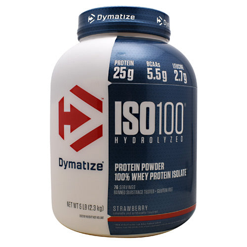 Dymatize ISO100 - Strawberry - 5 lb - 705016353170