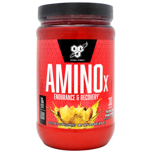 BSN AminoX - Tropical Pineapple - 30 Servings - 834266003617