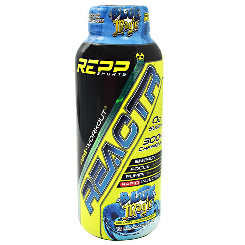 Repp Sports REACTR RTD - Blue Magic - 12 Bottles - 854531008246