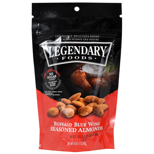 Legendary Foods Seasoned Almonds - Buffalo Blue Wing - 4 oz - 856161006005