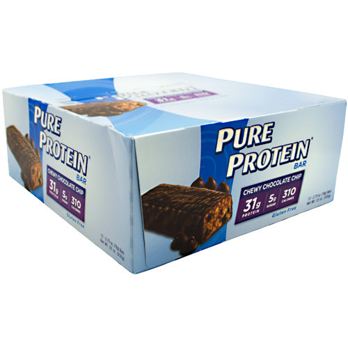 Pure Protein Pure Protein High Protein Bar - Chewy Chocolate Chip - 12 Bars - 749826126067