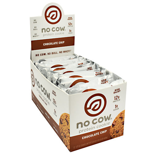 No Cow No Cow Protein Cookie - Chocolate Chip - 12 ea - 852346005726