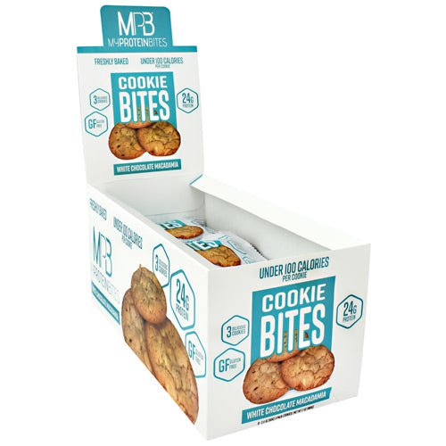 My Protein Bites Cookie Bites - White Chocolate Macadamia - 8 ea - 855597007341