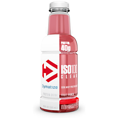 Dymatize ISO100 Clear - Fruit Punch - 20 fl oz - 705016382415