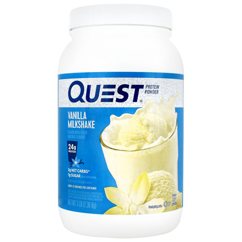 Quest Nutrition Protein Powder - Vanilla Milkshake - 3 lb - 888849008728