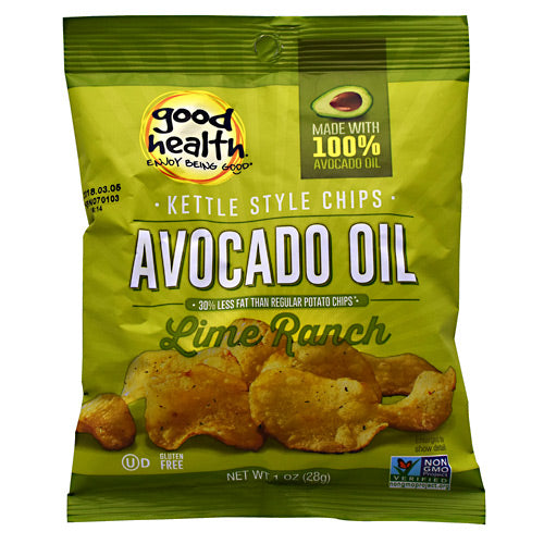 Good Health Natural Foods Kettle Chips - Lime Ranch - 30 ea - 10755355308123