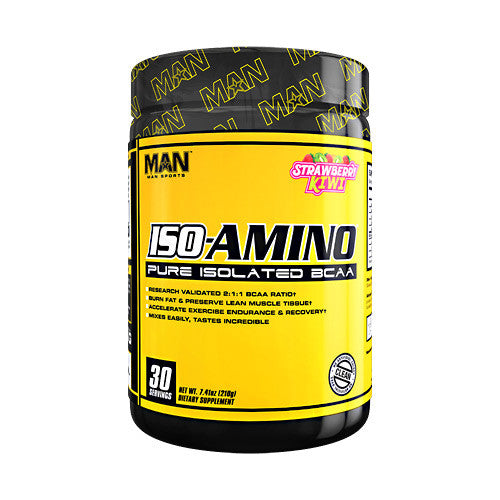 MAN Sports Iso-Amino - Strawberry Kiwi - 7.41 oz - 853360006492