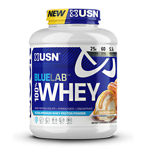 Usn Blue Lab 100% Whey - Salted Caramel - 4.5 lb - 6009706099503