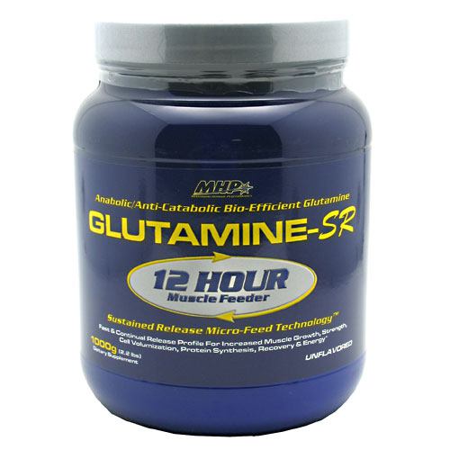 MHP Glutamine-SR - Unflavored - 1000 g - 666222074108