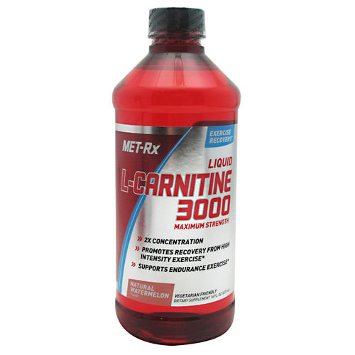 Met-Rx USA L-Carnitine 3000 - Natural Watermelon - 16 fl oz - 786560531221