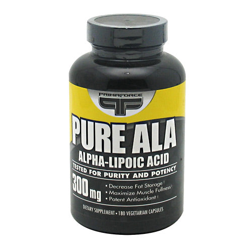 Primaforce Pure ALA - 180 capsules - 180 Servings - 811445020351