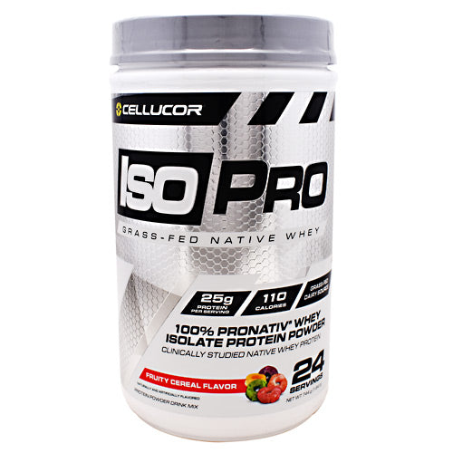 Cellucor Iso Pro - Fruity Cereal Flavor - 24 Servings - 842595105827