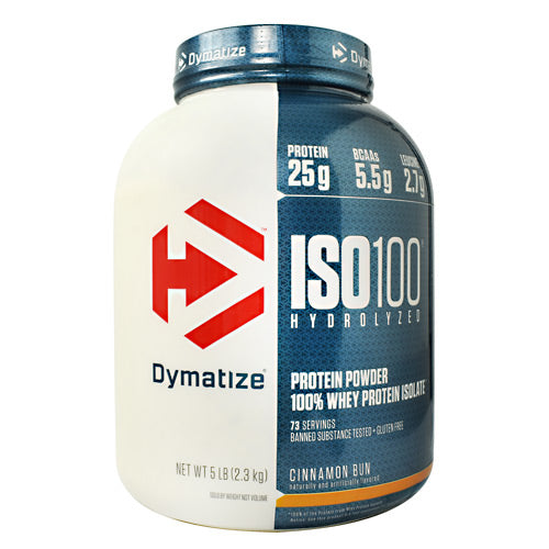 Dymatize ISO100 - Cinnamon Bun - 5 lb - 705016985593