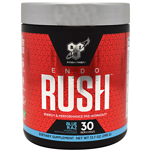 BSN Endorush - Blue Raz - 30 Servings - 834266007578