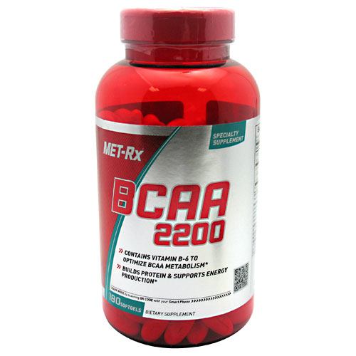 Met-Rx USA BCAA 2200 - 180 Capsules - 786560172974