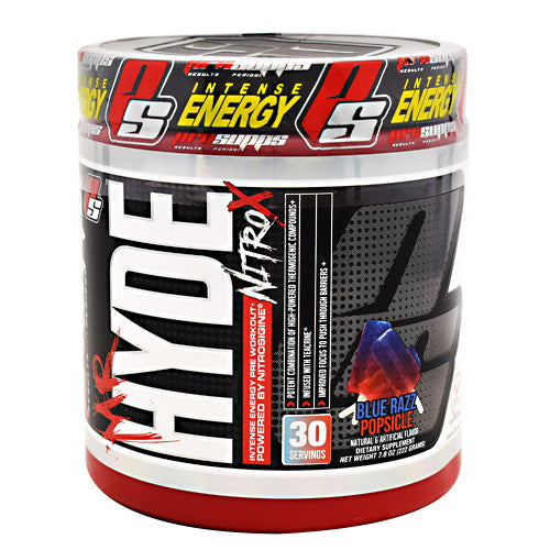 Pro Supps Mr. Hyde Nitro X - Blue Razz Popsicle - 30 Servings - 818253021723