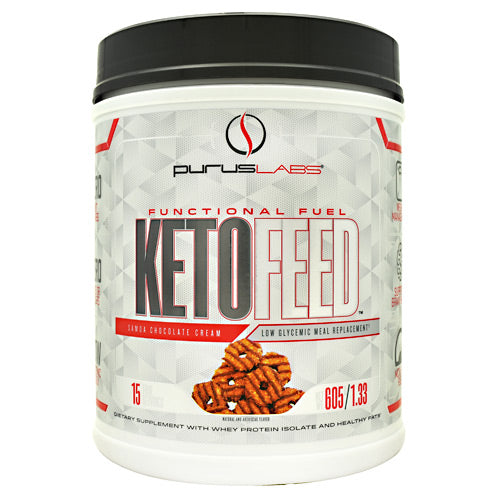 Purus Labs KetoFeed - Samoa Chocolate Cream - 15 Servings - 855734002567