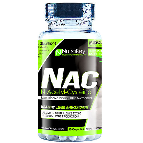 Nutrakey NAC - 60 Capsules - 820103456401