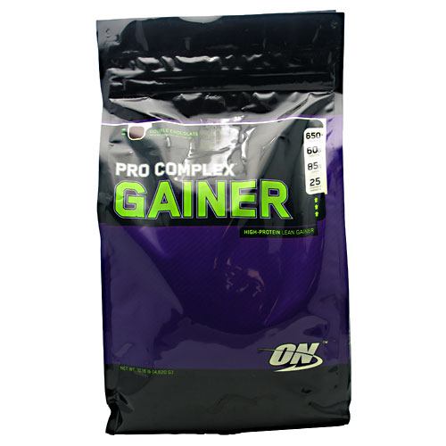 Optimum Nutrition Pro Complex Gainer - Double Chocolate - 10.16 lb - 748927029727