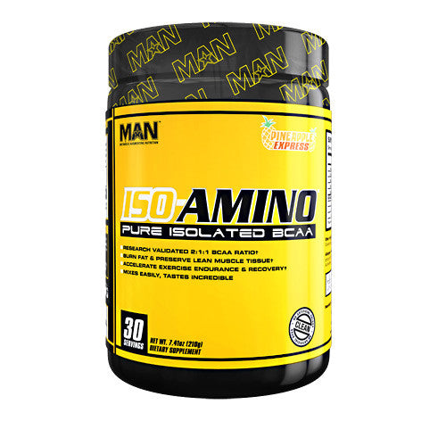 MAN Sports Iso-Amino - Pineapple Express - 30 Servings - 853360006003