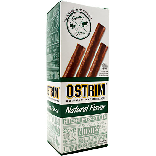 Ostrim Beef & Ostrich Snack - Natural - 10 ea - 613911103434