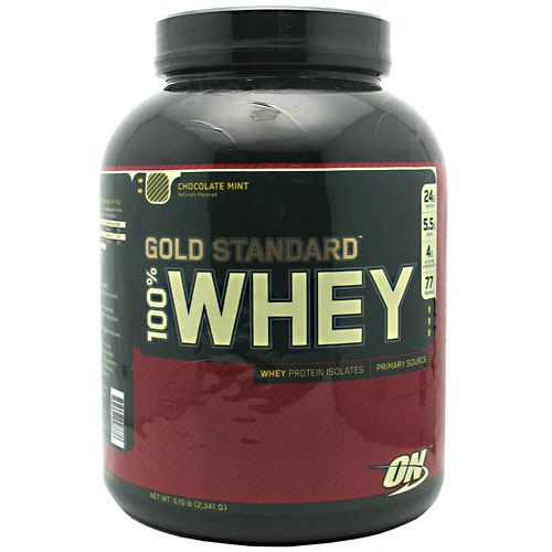 Optimum Nutrition Gold Standard 100% Whey - Chocolate Mint - 5 lb - 748927028676