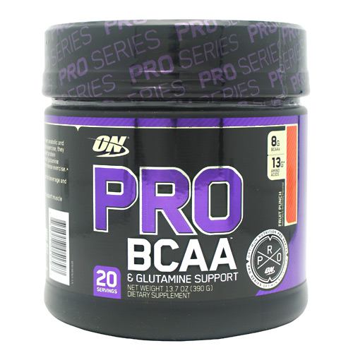 Optimum Nutrition Pro Series Pro BCAA - Fruit Punch - 20 Servings - 748927051797