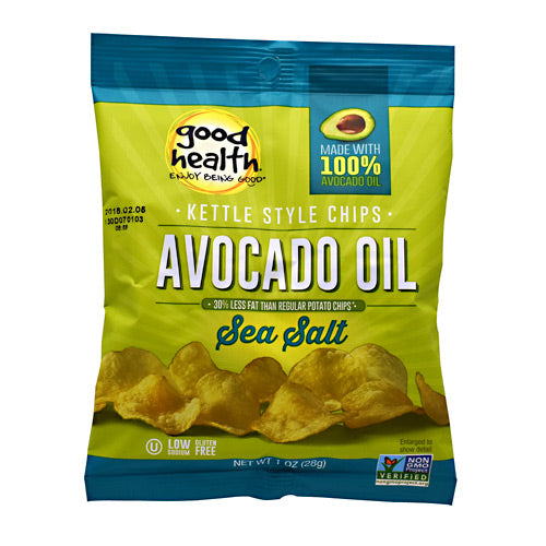 Good Health Natural Foods Kettle Chips - Sea Salt - 30 ea - 10755355308321