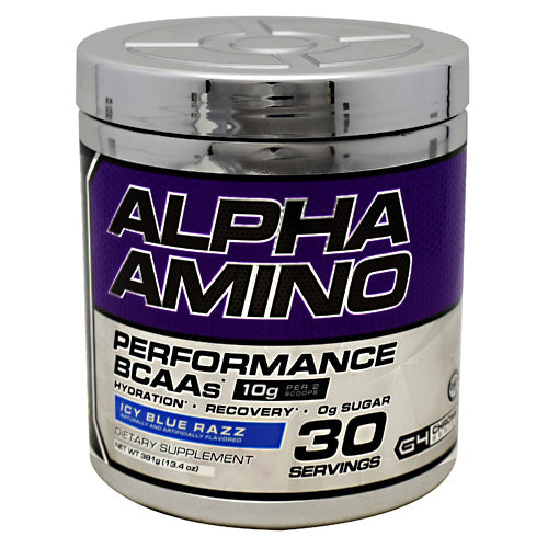 Cellucor Chrome Series Alpha Amino - Icy Blue Razz - 30 Servings - 810390028313