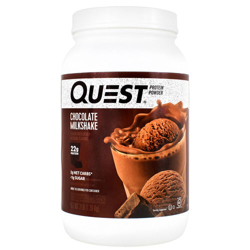 Quest Nutrition Protein Powder - Chocolate Milkshake - 3 lb - 888849008735