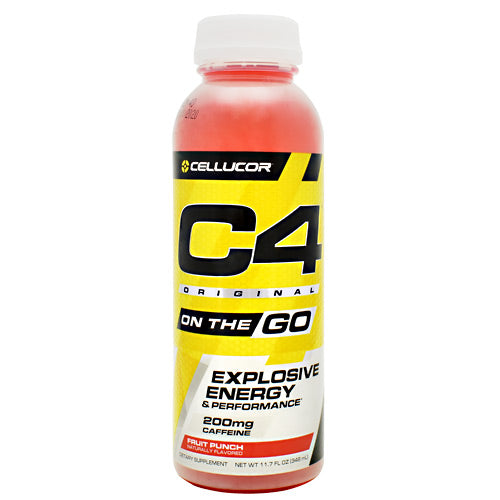 Cellucor Original C4 On the Go - Fruit Punch - 12 Bottles - 842595109252