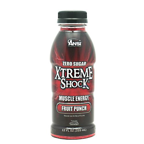 ANSI Xtreme Shock - Fruit Punch - 12 Bottles - 689570407336